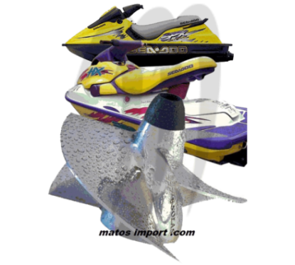 Photo Hélice Série-i Seadoo HX/ GTi/ GS/ GSi/ XP/ SPX 720cc - Pièces Jet Ski, accessoires et entretiens - Matos import