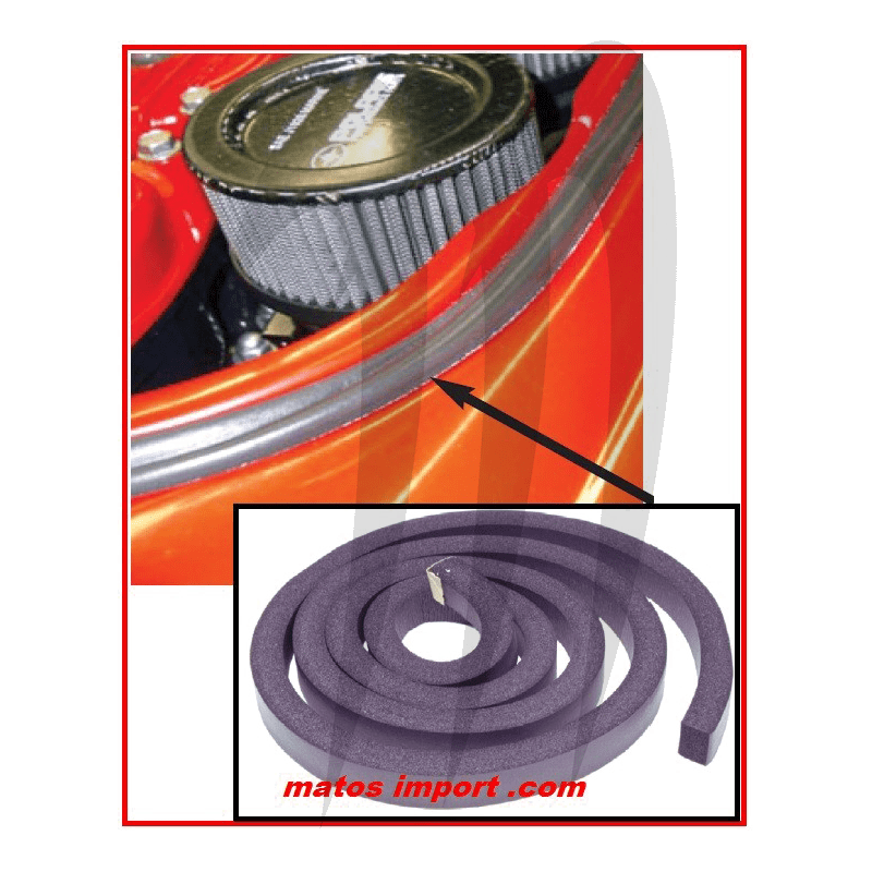 Photo Joint de capot Kawasaki 750 SXI/ 800 SXR et Yamaha Super-Jet - Pièces Jet Ski, accessoires et entretiens - Matos import