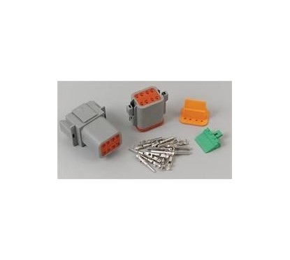 Photo Connecteur de câblage électrique, Deutsch 16-Gauge/ 8-Pin MSD - Pièces Jet Ski, accessoires et entretiens - Matos import