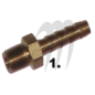 Photo Raccord laiton durite essence 1/4 - Pièces Jet Ski, accessoires et entretiens - Matos import