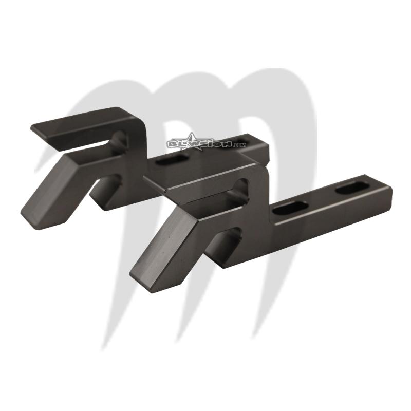 Photo Kit clips pour capot avant (noir) Super-Jet (2 Pièces) - Pièces Jet Ski, accessoires et entretiens - Matos import