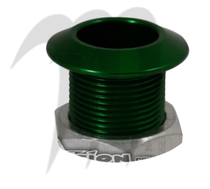 Photo Boulont de remorquage en aluminium (vert) usiné par Blowsion - Pièces Jet Ski, accessoires et entretiens - Matos import
