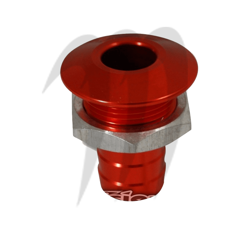 Photo Sortie pompe de cale anodisé (orange) usinée par Blowsion - Pièces Jet Ski, accessoires et entretiens - Matos import