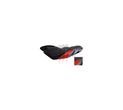 Housse de selle Racing FX 2012-2018 noir / rouge / alu