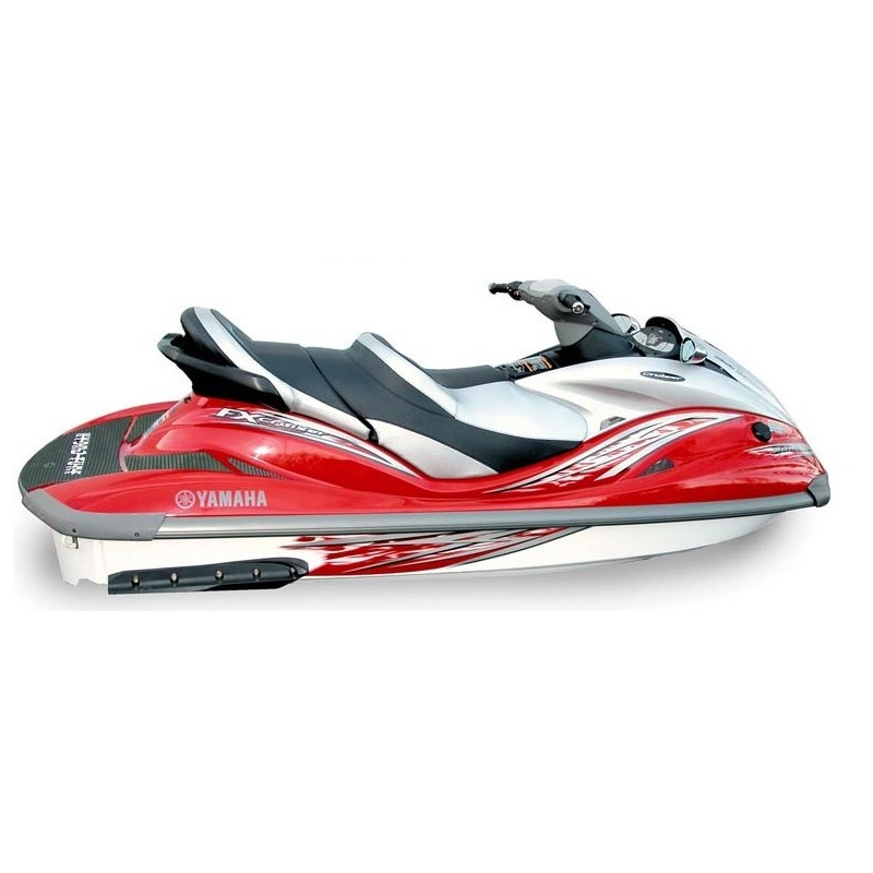 Photo HYDRO-TURF. Housse de selle FX-160 Cruiser (05) noir / blanc - Pièces Jet Ski, accessoires et entretiens - Matos import