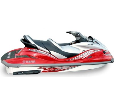 Seat cover, YAMAHA,  FX-160 Cruiser ( 05-08 ), black / white