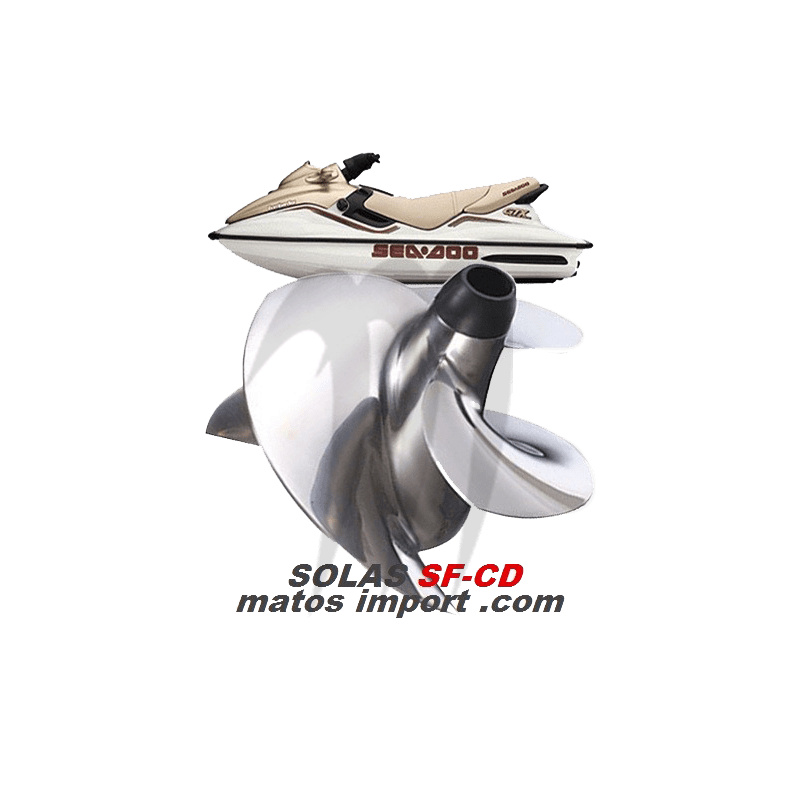 Photo Hélice Concord SD-CD-15/23 Seadoo XP/ SPX/ GSX/ GTX Solas - Pièces Jet Ski, accessoires et entretiens - Matos import