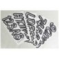 Photo Kit Immatriculation,  BLANC ( 146 pieces ) Hardline Products - Pièces Jet Ski, accessoires et entretiens - Matos import
