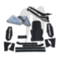 Photo HYDRO-TURF. Kit Tapis + Cales Kickers + Rail Caps 800 -SXR - Pièces Jet Ski, accessoires et entretiens - Matos import