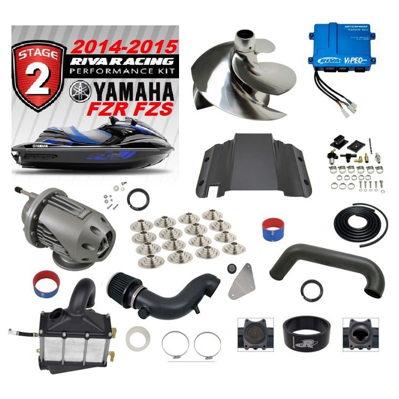 Photo Kit Stage 2 Yamaha FZR/ FZS SVHO 2014-2015 Riva Racing - Pièces Jet Ski, accessoires et entretiens - Matos import