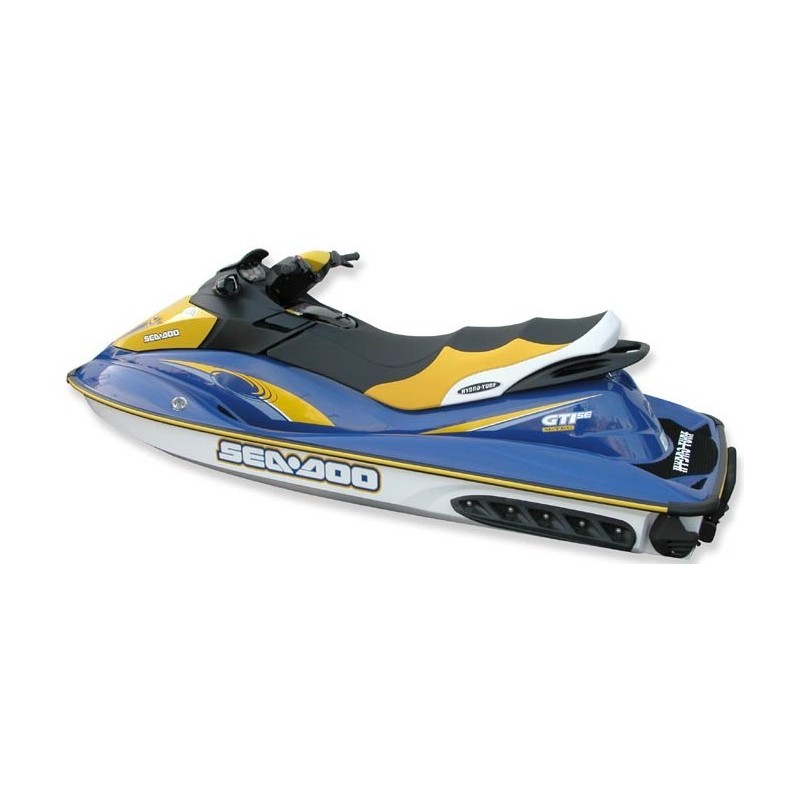 Photo HYDRO-TURF. Housse de Selle GTI-130HP (2006-2009) noir carbone - Pièces Jet Ski, accessoires et entretiens - Matos import Photo HYDRO-TURF. Housse de Selle GTI-130HP (2006-2009) noir carbone - Pièces Jet Ski, accessoires et entretiens - Matos import