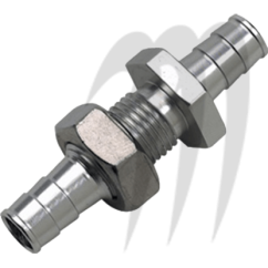 Photo Water Bypass Fitting  45° , Chrome - Pièces Jet Ski, accessoires et entretiens - Matos import