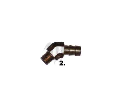 Brass Fitting , 45°