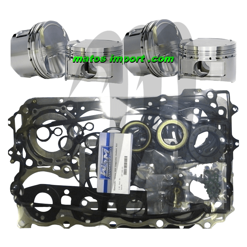 Photo Kit pistons Platinum Kawasaki Ultra-250X/ Ultra-260X - Pièces Jet Ski, accessoires et entretiens - Matos import