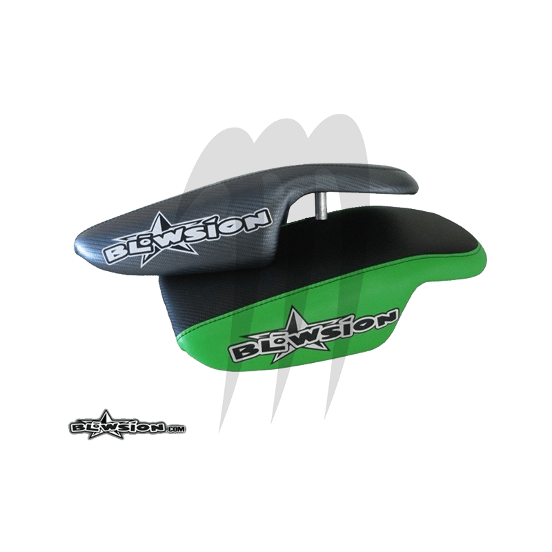 Photo Chin pad carbone (noir/ vert ) - Pièces Jet Ski, accessoires et entretiens - Matos import