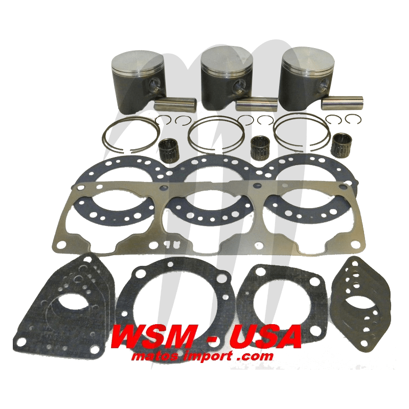 Photo Kit pistons platinum Kawasaki STX / ZXI (Standard 80mm) - Pièces Jet Ski, accessoires et entretiens - Matos import