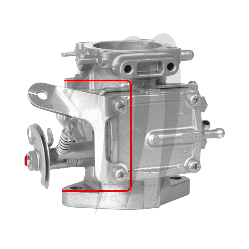 Photo Support de câble d'accélérateur-Support de diaphragme Mikuni - Pièces Jet Ski, accessoires et entretiens - Matos import