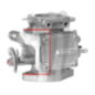 Photo Support de câble d'accélérateur-Support de diaphragme Mikuni - Pièces Jet Ski, accessoires et entretiens - Matos import