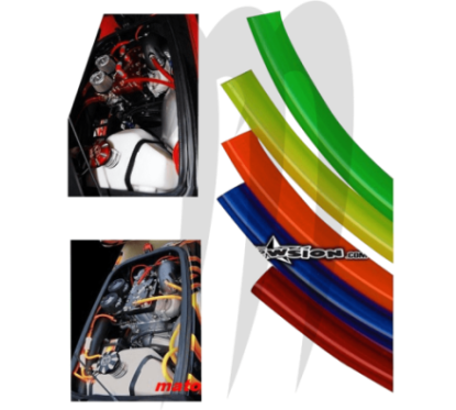 Photo Durite eau 3/8 renforcée transparente ( ROUGE ) 50cm - Pièces Jet Ski, accessoires et entretiens - Matos import