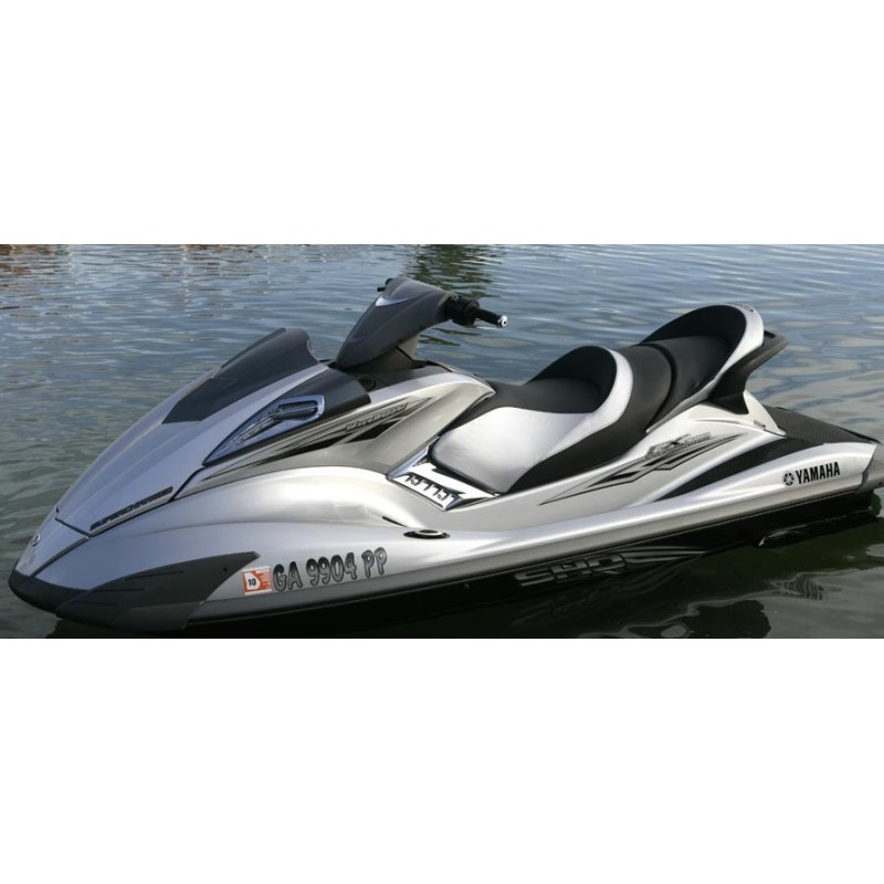 Photo HYDRO-TURF. Housse de selle FX-SHO Cruiser (2008) noir / alu - Pièces Jet Ski, accessoires et entretiens - Matos import