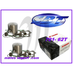 Photo Kit pistons Platinum Yamaha 701 62T (Cote +1.5mm) SBT-PROX - Pièces Jet Ski, accessoires et entretiens - Matos import