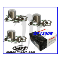 Photo Kit pistons premium Yamaha GP-R 1300 (Standard 84mm) - Pièces Jet Ski, accessoires et entretiens - Matos import