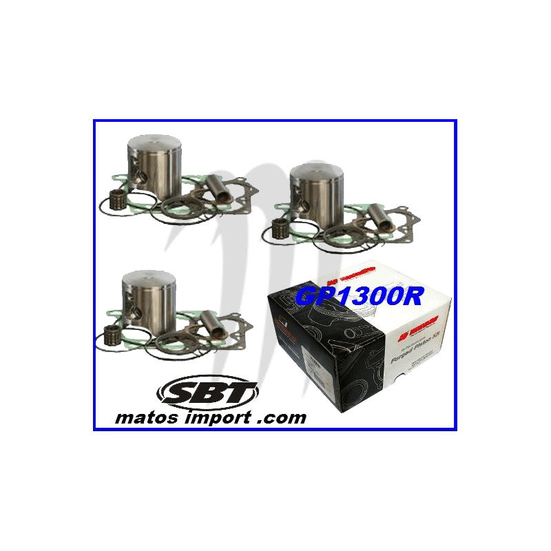 Photo Kit pistons premium Yamaha GP-R 1300 (Standard 84mm) - Pièces Jet Ski, accessoires et entretiens - Matos import