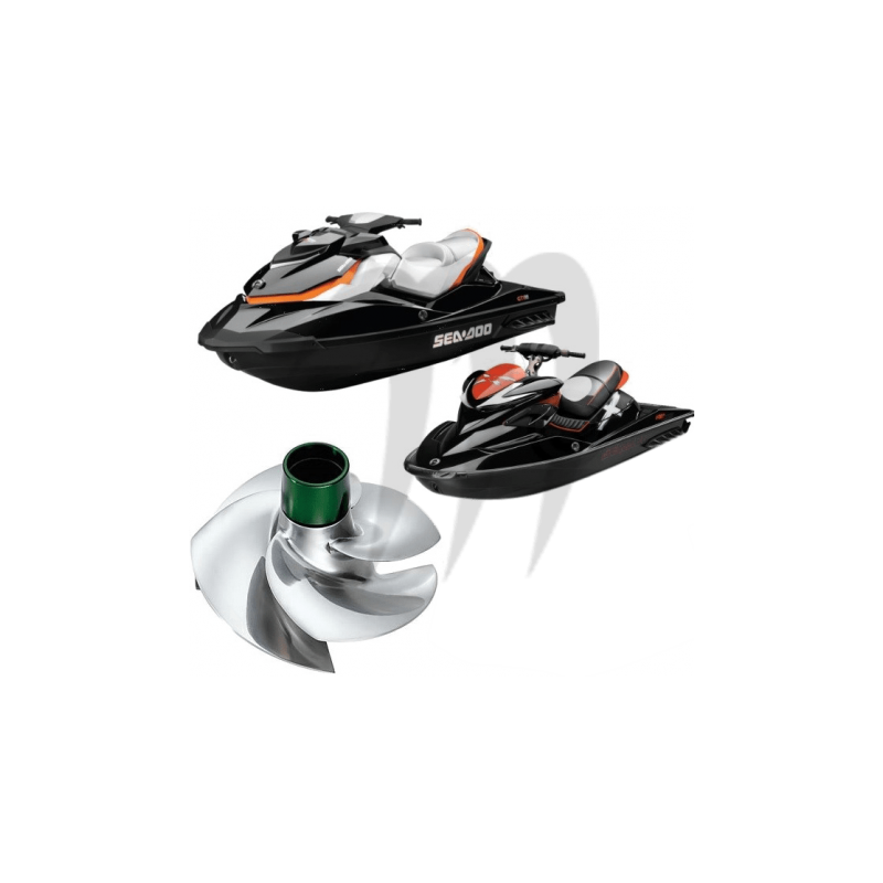 Hélice SRZ CD 15 20R RXT 260 Wake Pro 215 GTX 260 RXT 215 Riva Racing
