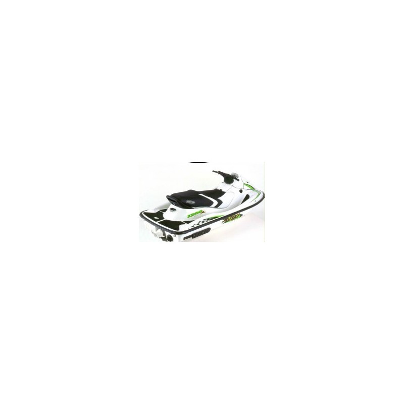 HYDRO TURF Housse de selle STX1200R STX12 F STX900 noir blanc HYDRO TURF Housse de selle STX1200R STX12 F STX900 noir blanc