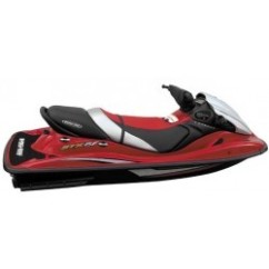 Seat cover KAWASAKI STX12 F (06) STX15 f (06 09) black white