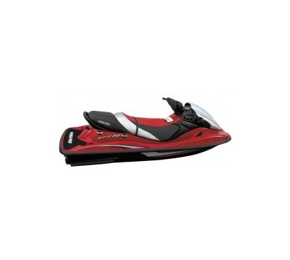 HYDRO-TURF.Housse de selle STX12-F (06)/ STX15-f (06-16) noir / blanc
