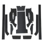 Mat Kit Complete Precut Freestyle Freeride Super Jet 701 (96+)