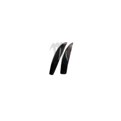 Kit Tubbie Destroyer Sponsons (gelcoat noir) Kawasaki 800 SXR 750 SXI