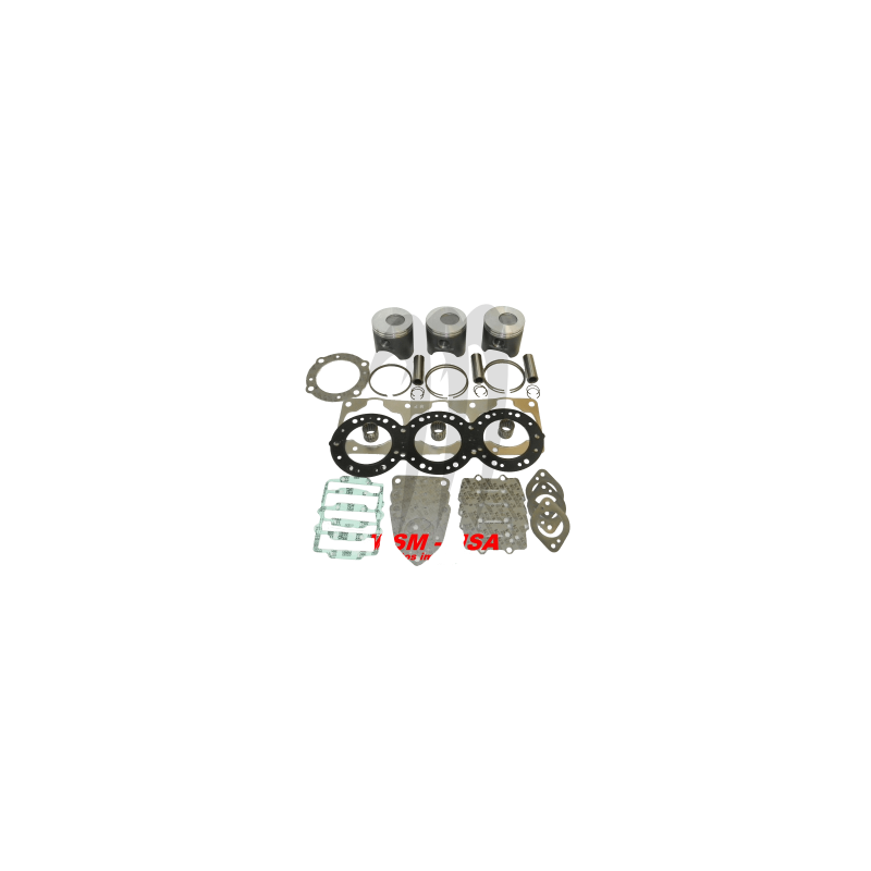Kit pistons platinum Kawasaki ULTRA 130 DI STX DI (Cote +0 25mm)