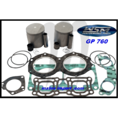 WSM USA Kit Plunger Platinum Yamaha 760cc 64X ( cote +0 50mm )