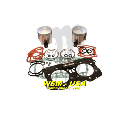 Kit pistons platinum Seadoo GTX / GSX / XP /RX (Standard 87.91mm)