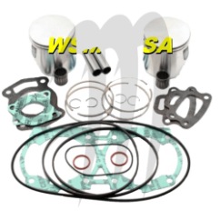 Kit pistons platinum Seadoo GTI GTS GS HX SP GSI (Cote +0 25mm)