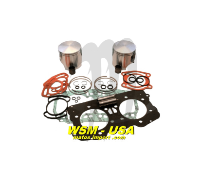 Kit pistons platinum Seadoo GTX DI / LRV DI /RX DI / XP DI (Cote +1mm)